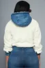 Take Your Pick Hooded Fuzzy Jacket - Cream sold by Swankaposh