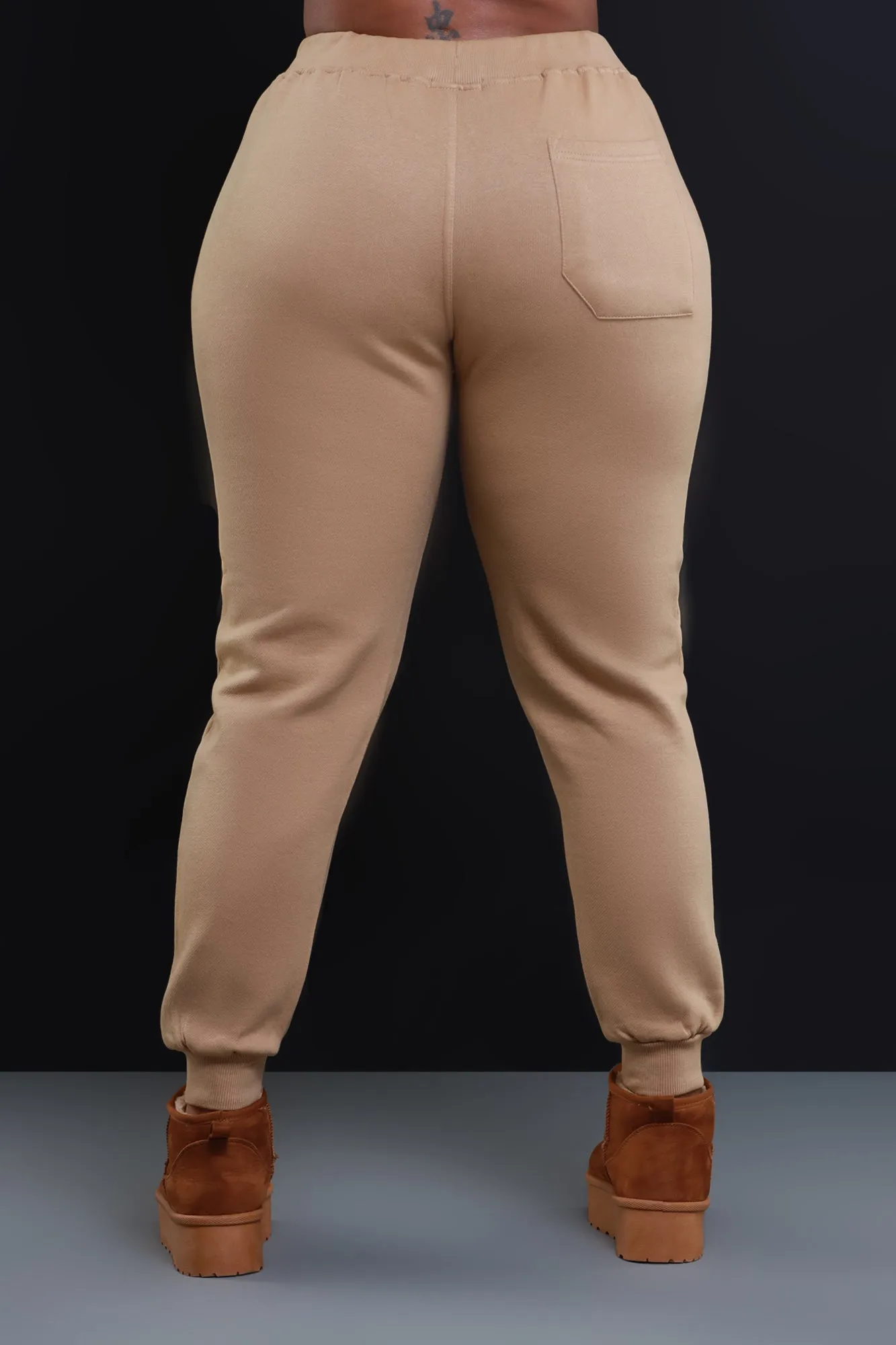 State Of Mind Hooded Jogger Set - Sand sold by Swankaposh product image thumbnail 5