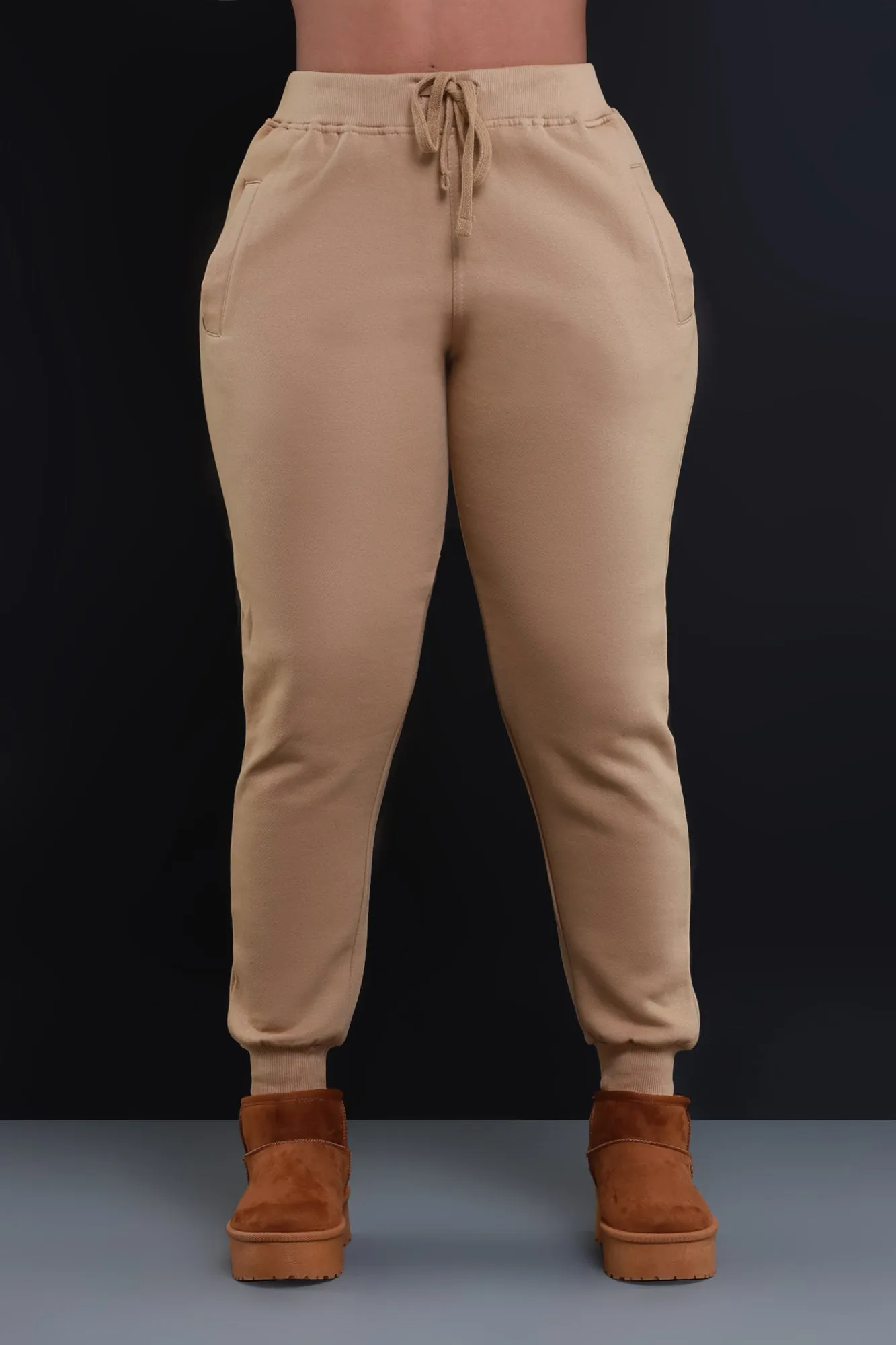 State Of Mind Hooded Jogger Set - Sand sold by Swankaposh product image thumbnail 3