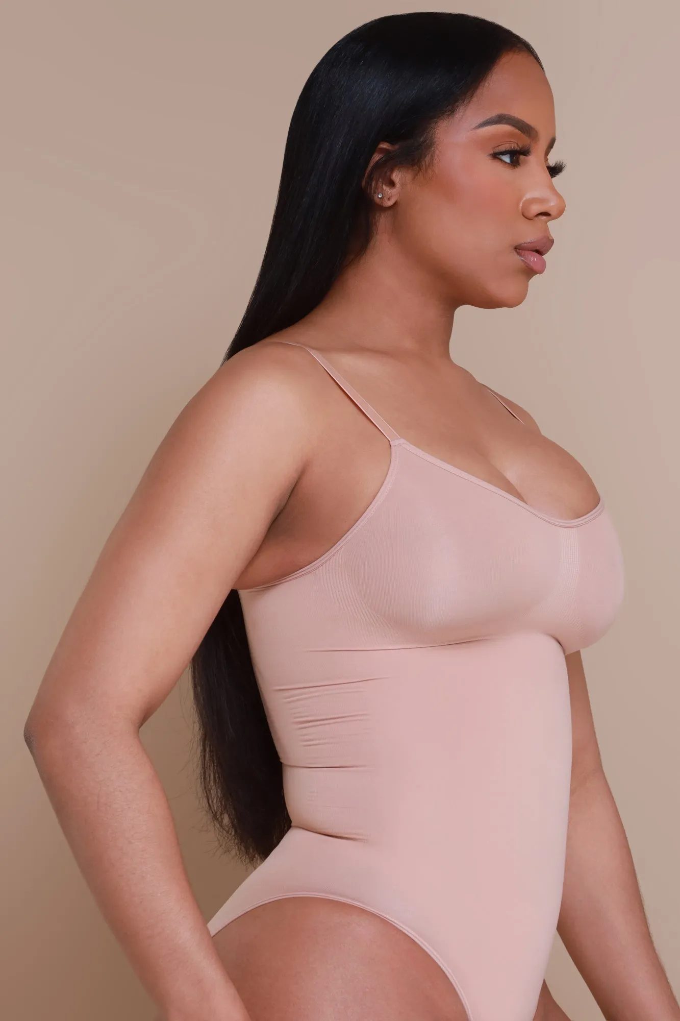 Everyday Essential Seamless Sculpting Body Shaper - Sand No. 195 sold by Swankaposh product image thumbnail 4