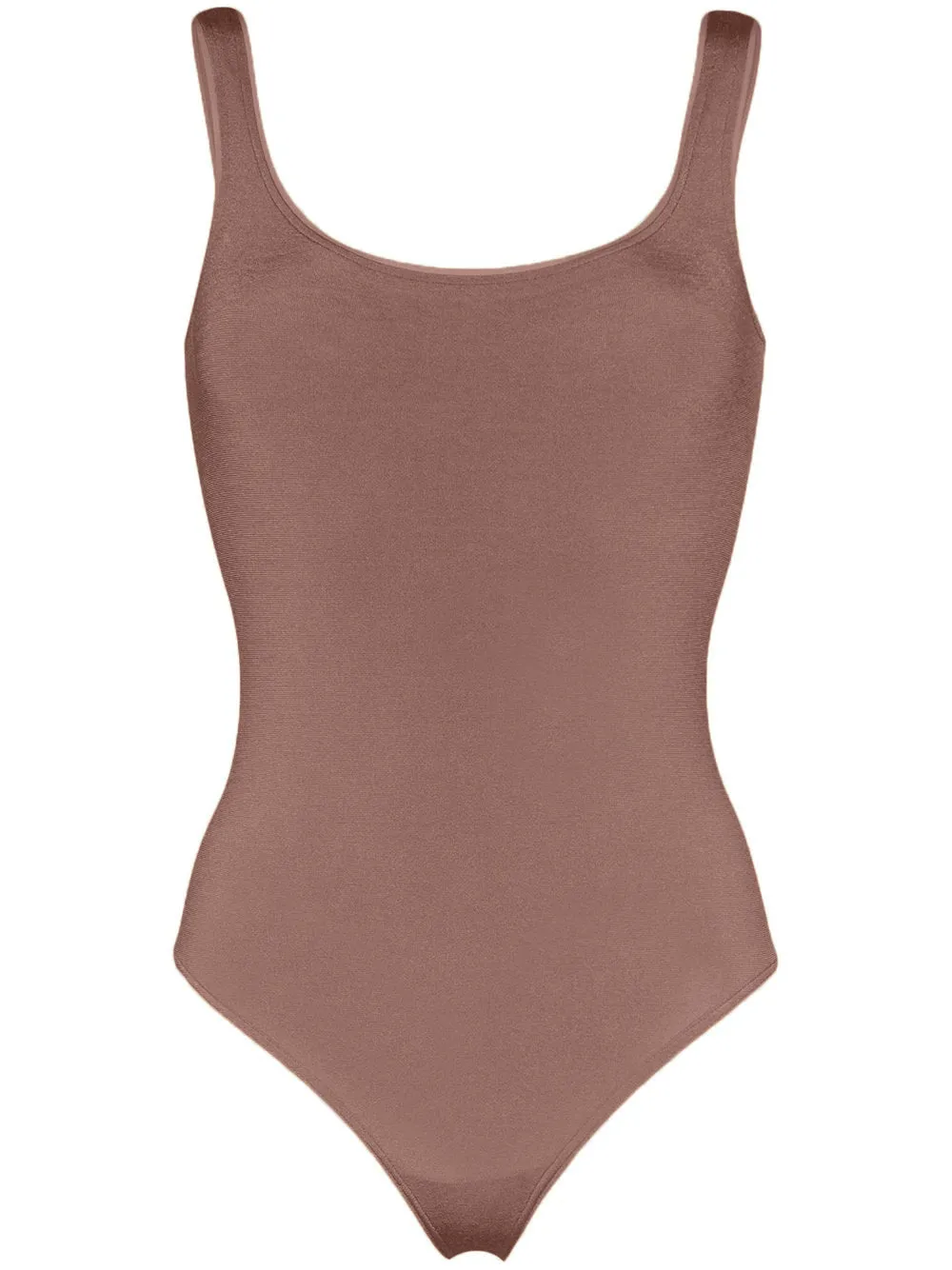 Invest Simple Shaping Tank Bodysuit - Mocha sold by Swankaposh product image thumbnail 2