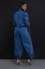 Heartstopper High Rise Wide Leg Jeans - Dark Wash sold by Swankaposh