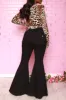 Polar Wide Flare Jeans - Black sold by Swankaposh