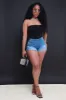 The Right Moves Strapless Bodysuit - Black sold by Swankaposh