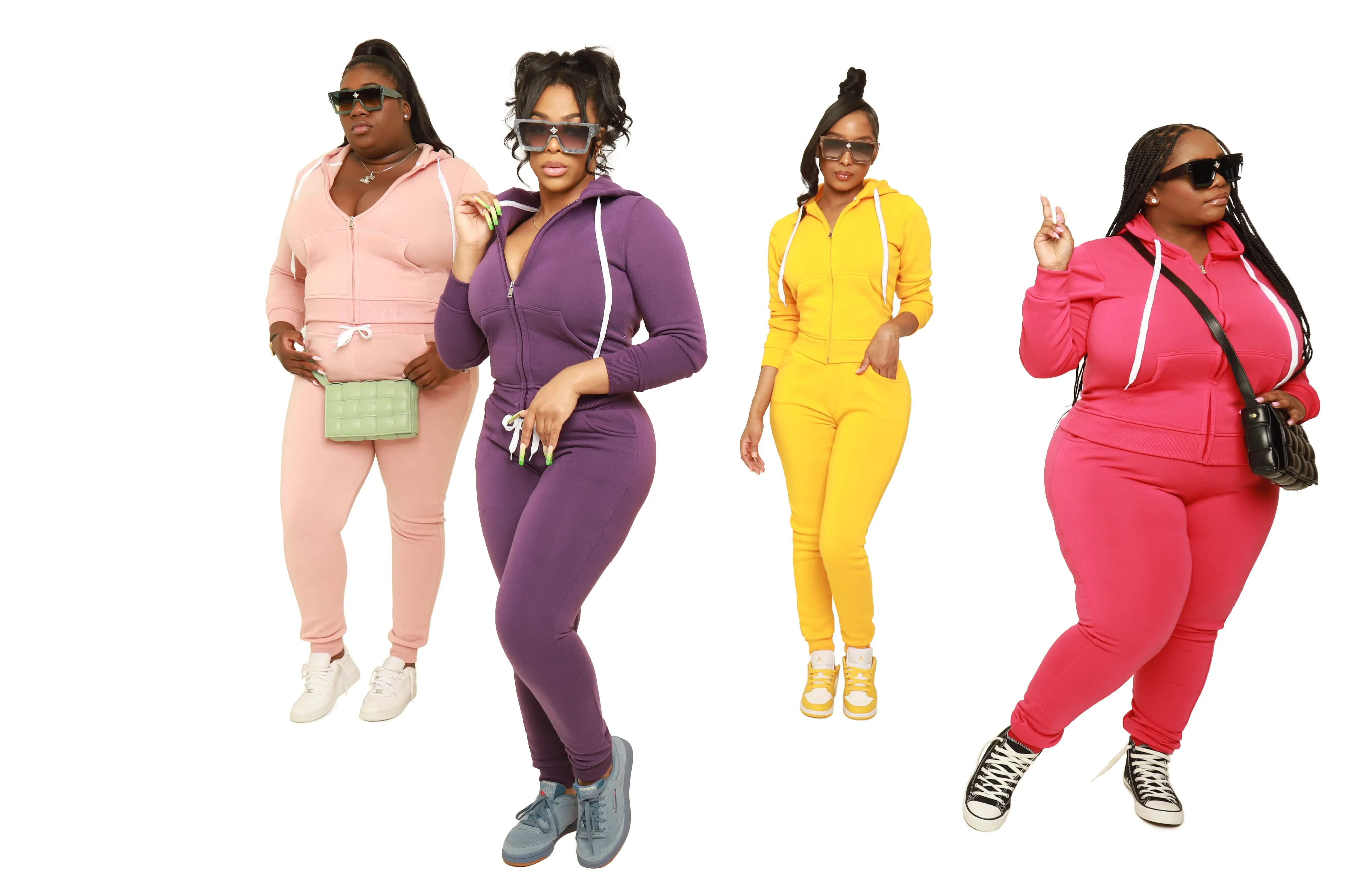 Like That Jogger Set - Magenta sold by Swankaposh product image thumbnail 3