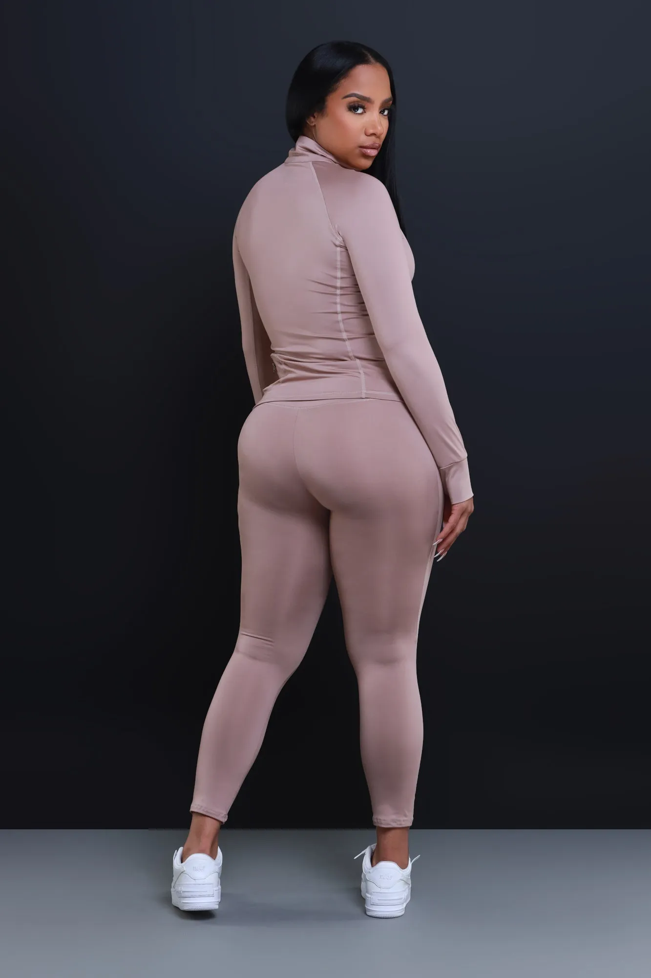 Easy Fit Athletic Set - Mocha sold by Swankaposh product image thumbnail 3