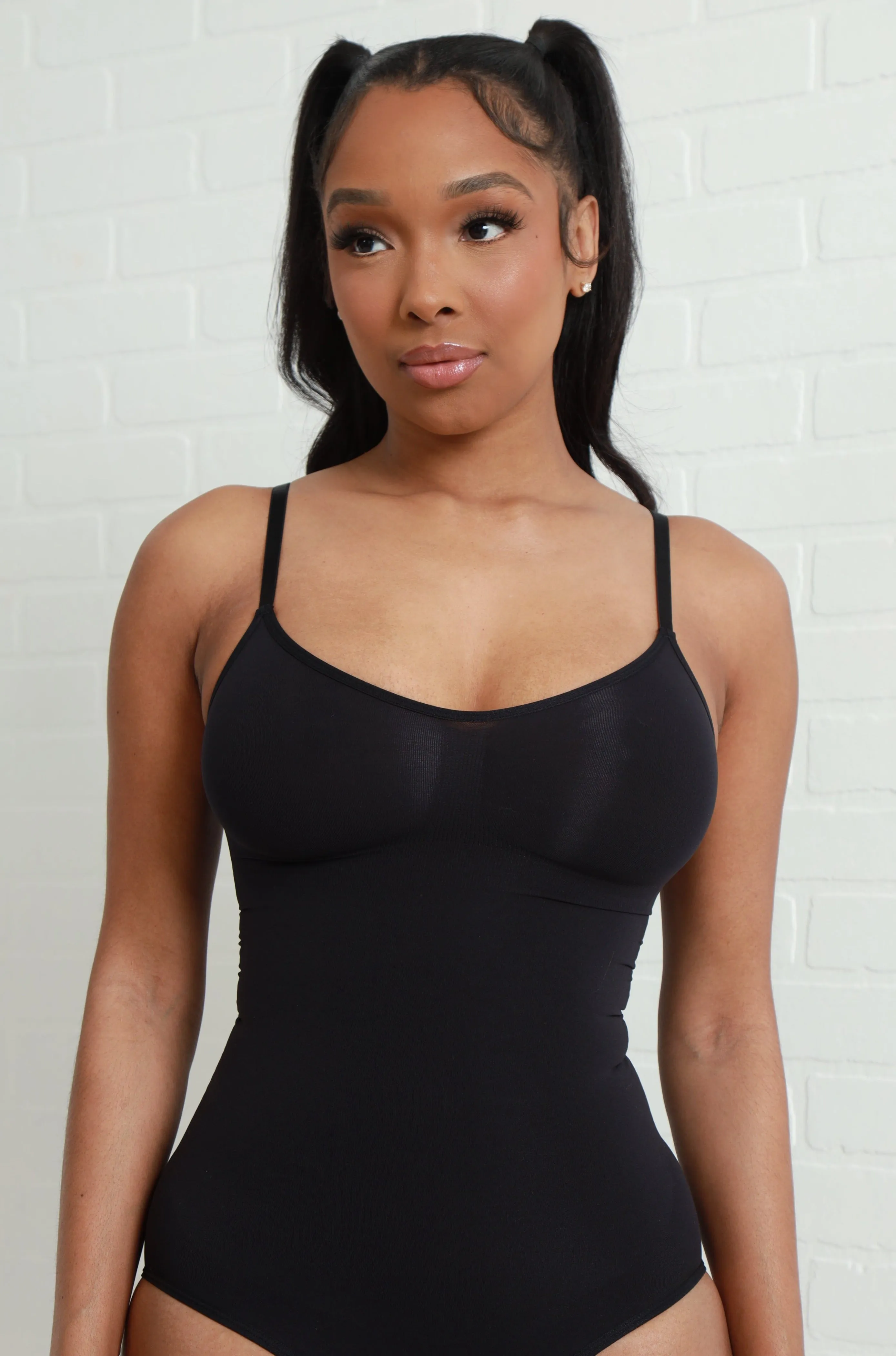 Everyday Essential Seamless Sculpting Body Shaper - Black No. 195 sold by Swankaposh product image thumbnail 2