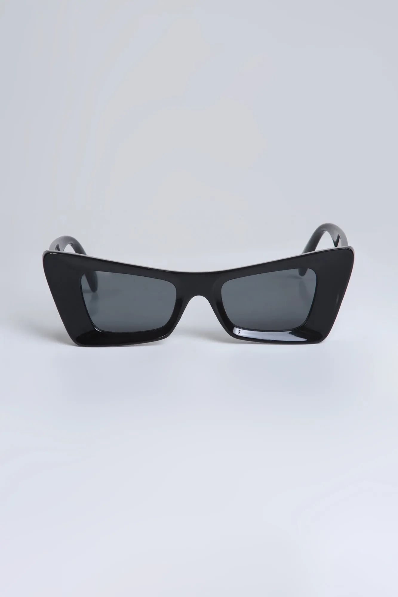 Right Direction Triangular Sunglasses - Black sold by Swankaposh product image thumbnail 2