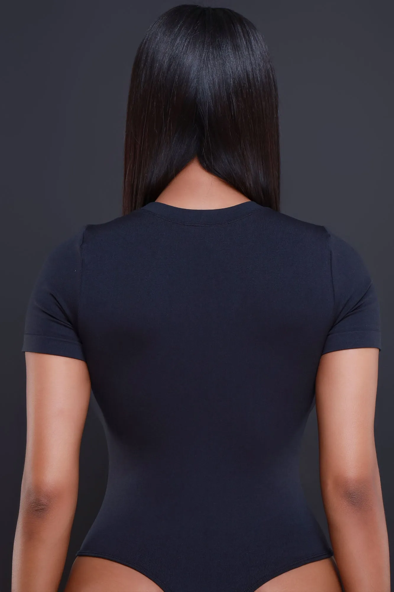 In No Time Short Sleeve Bodysuit Legging Set - Black sold by Swankaposh product image thumbnail 5