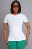 Pisces Season Graphic Print T-Shirt - White/Aqua sold by Swankaposh