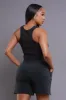 Head Rush NUW Ribbed Tank Top - Black sold by Swankaposh