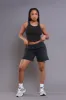 Head Rush NUW Ribbed Tank Top - Black sold by Swankaposh
