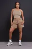 Head Rush NUW Ribbed Tank Top - Mocha sold by Swankaposh