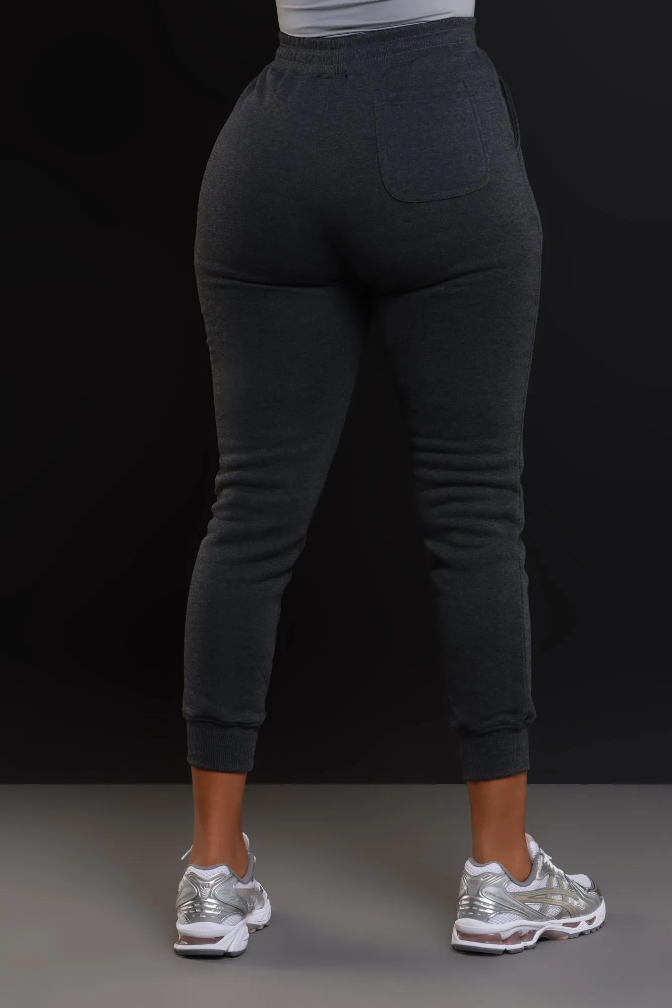 Swankaposh Logo Joggers - Charcoal Grey/Yellow sold by Swankaposh product image thumbnail 3