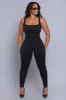 Second Skin Sculpting Sleeveless Tank Top - Black sold by Swankaposh