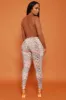 Found Out Mesh Long Sleeve Crop Top - Brown sold by Swankaposh