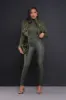 Win Again Faux Leather Cropped Vest - Olive sold by Swankaposh