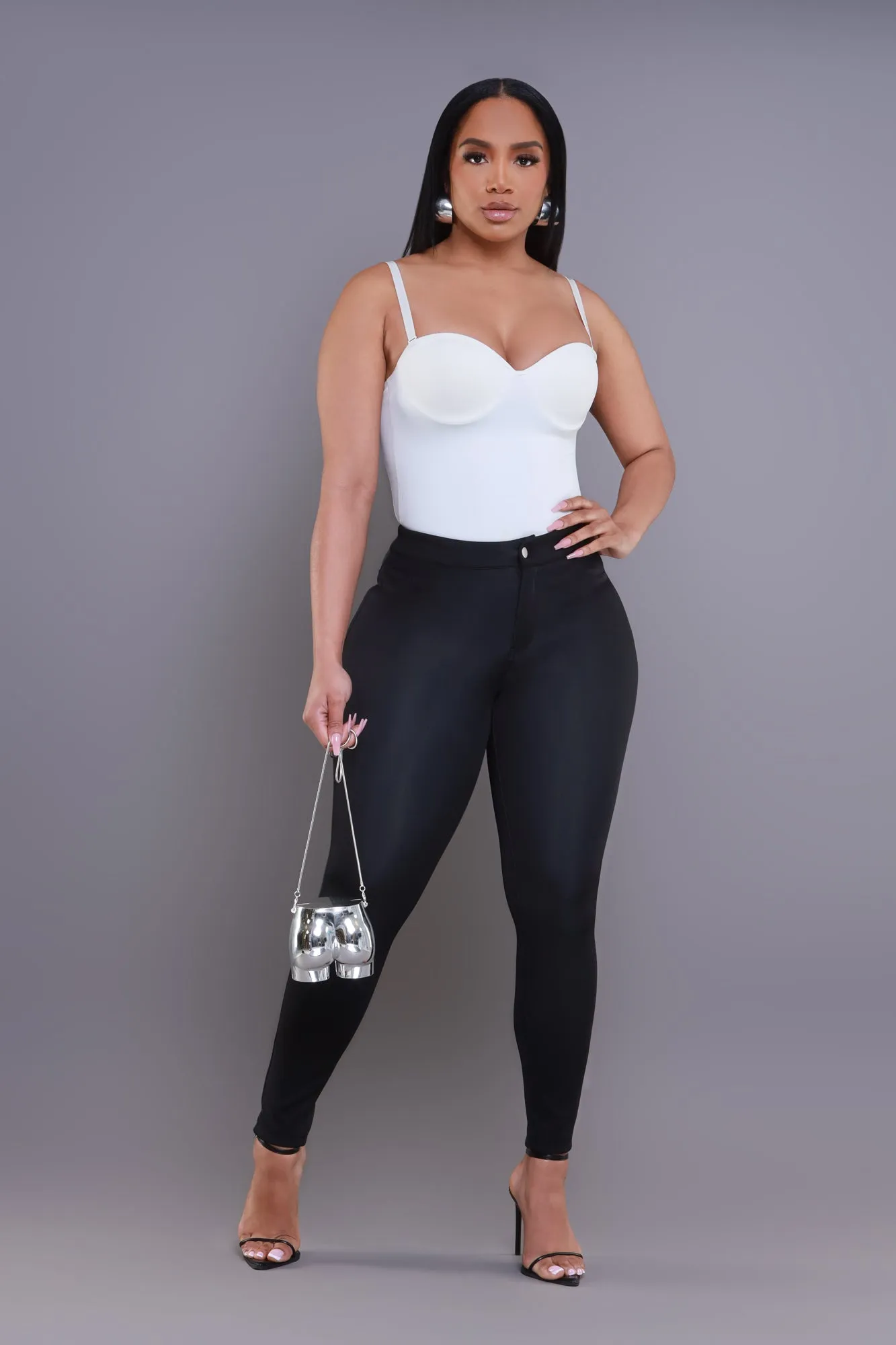 One More Chance High Rise Pants - Black sold by Swankaposh product image thumbnail 5