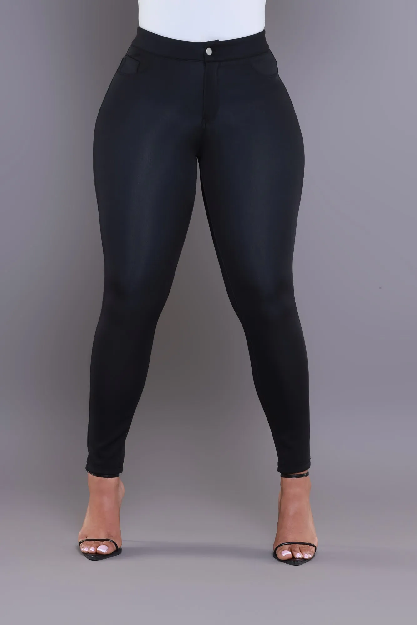 One More Chance High Rise Pants - Black sold by Swankaposh product image thumbnail 4