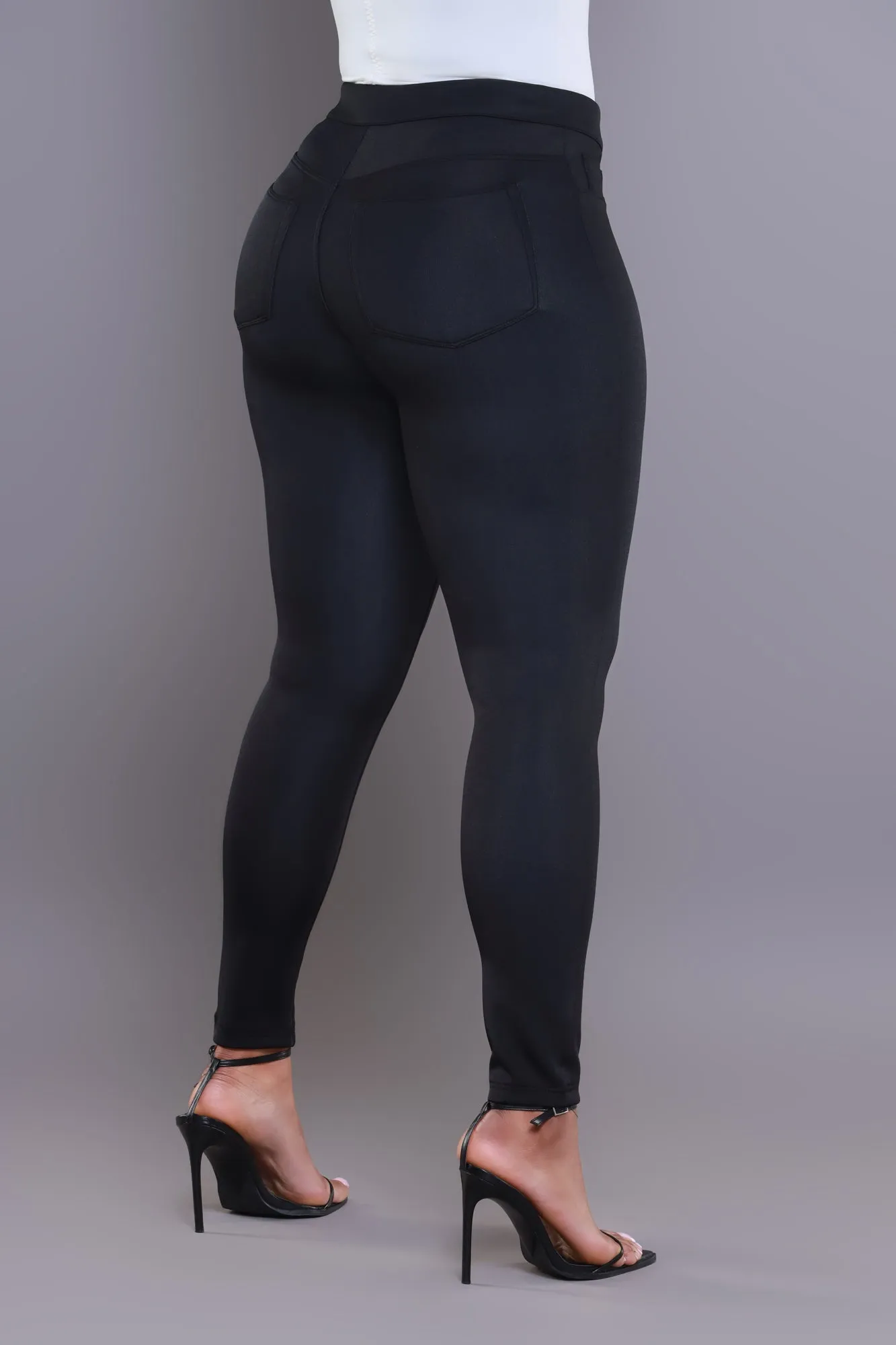 One More Chance High Rise Pants - Black sold by Swankaposh product image thumbnail 2