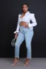 All I Have Frilled Button Down Blouse - White sold by Swankaposh