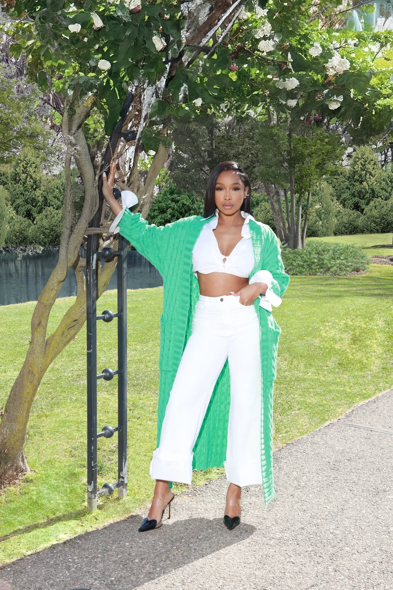 All I Have Frilled Button Down Blouse - White sold by Swankaposh product image thumbnail 2