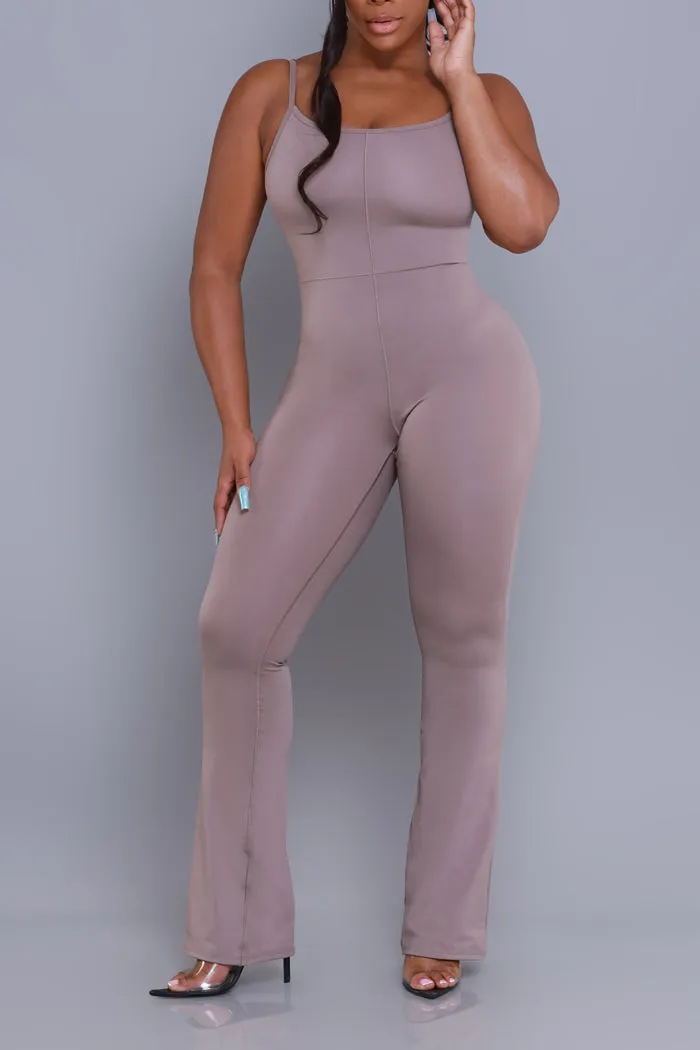 No Reply NUW Sleeveless Flare Jumpsuit - Ash sold by Swankaposh product image thumbnail 5