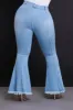 Deep Wisdom High Rise Fringe Jeans - Light Wash sold by Swankaposh