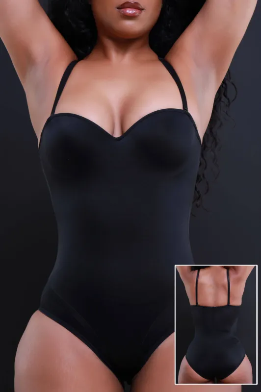 Doctored Form Shapewear Bodysuit - Black No. 124 sold by Swankaposh