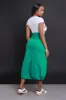 Safe & Sound Cargo Midi Skirt - Green sold by Swankaposh