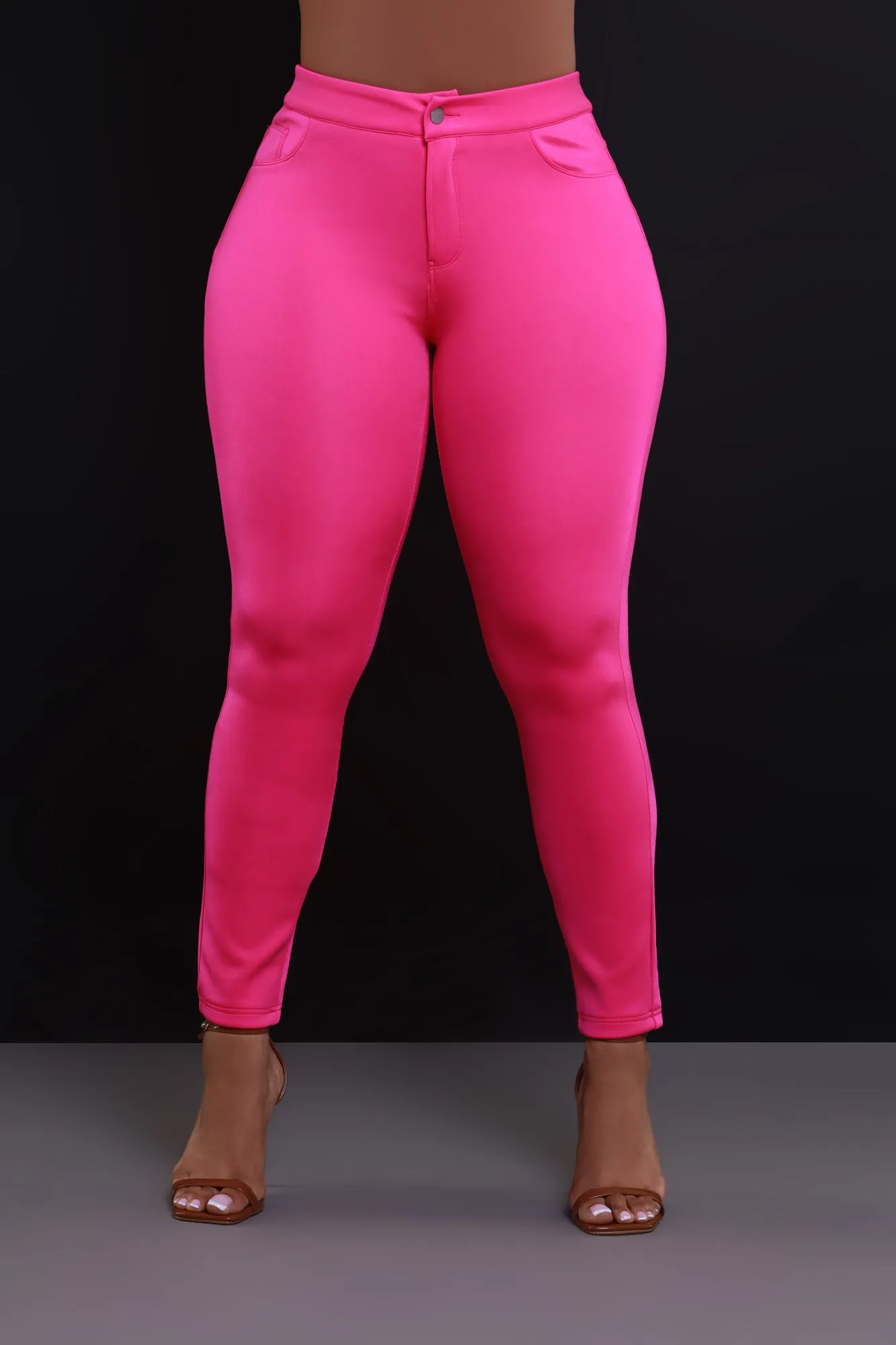 One More Chance High Rise Pants - Pink sold by Swankaposh product image thumbnail 5