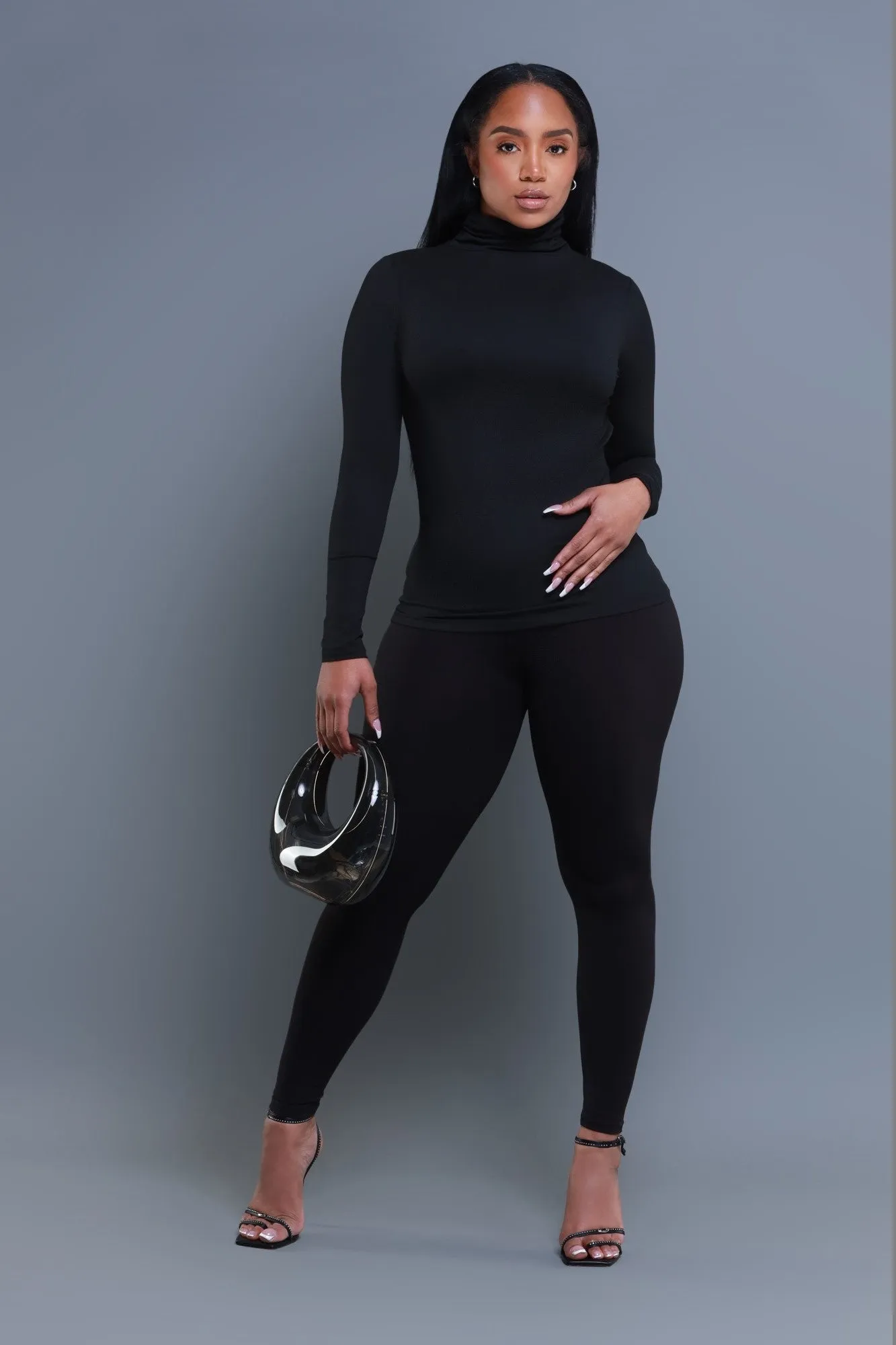 Record Timing Legging Set - Black sold by Swankaposh