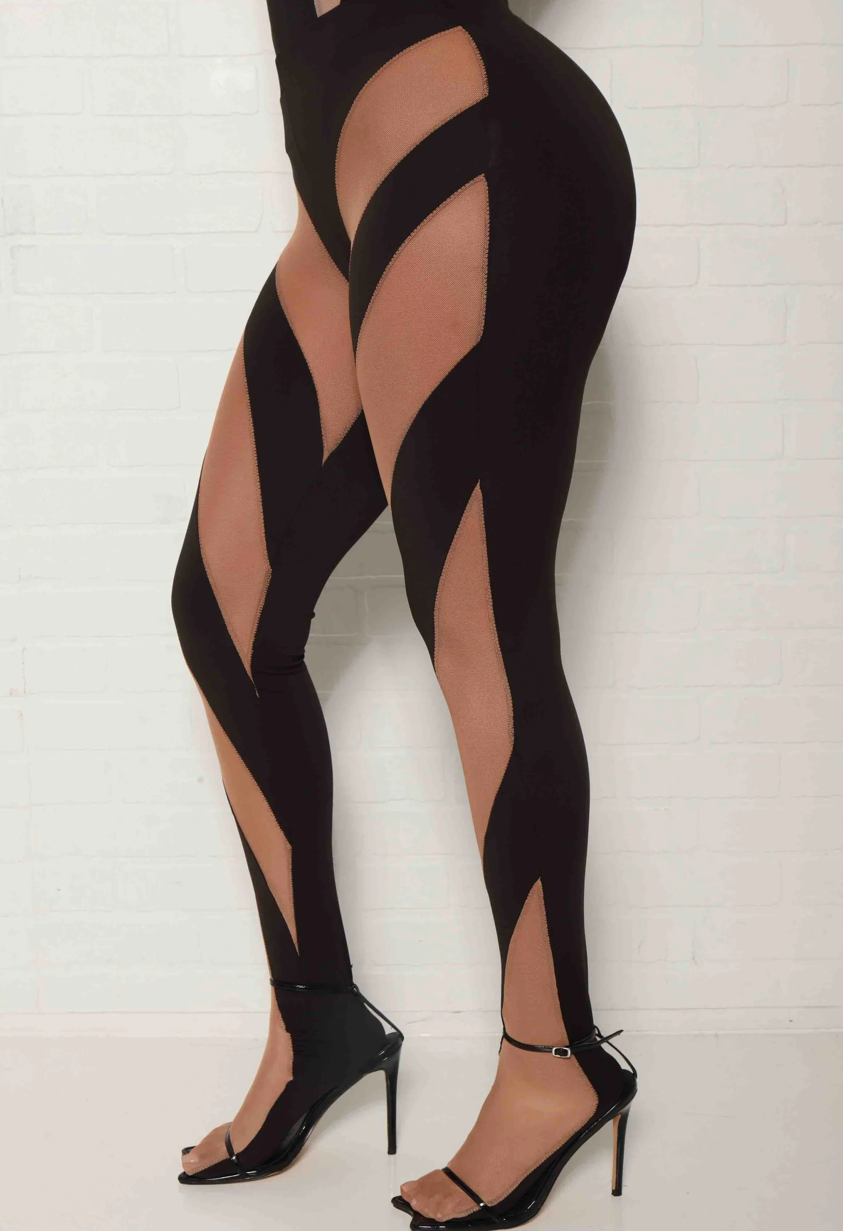 Break My Soul Sheer Stockings - Black sold by Swankaposh product image thumbnail 5