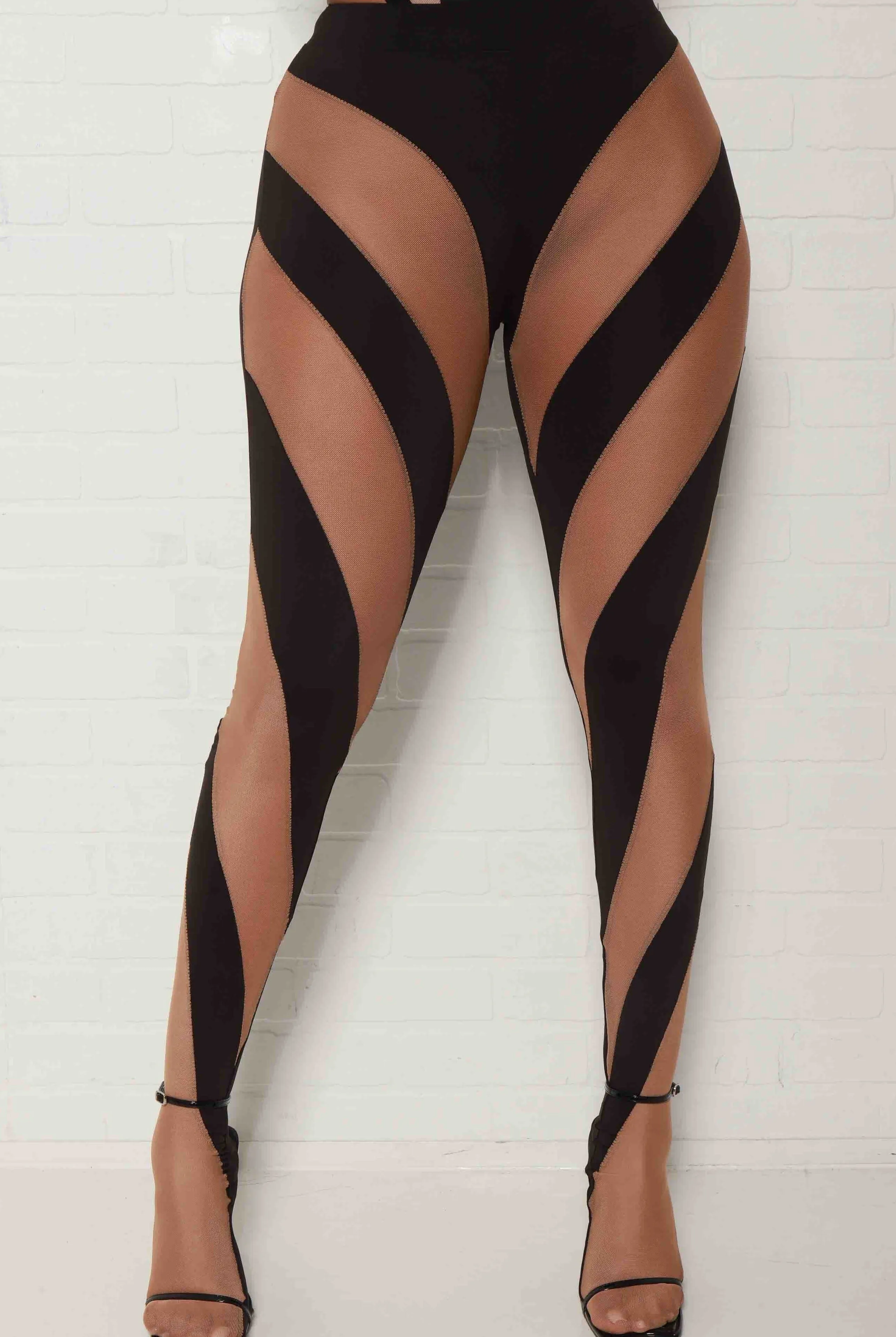 Break My Soul Sheer Stockings - Black sold by Swankaposh product image thumbnail 2