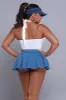 Hot Girl Summer Denim Micro Mini Skirt - Medium Wash sold by Swankaposh