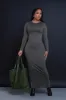 Cross Your Mind Maxi Skirt Set - Olive sold by Swankaposh