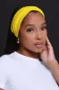 Felt Cute Stretchy Headband - Yellow sold by Swankaposh