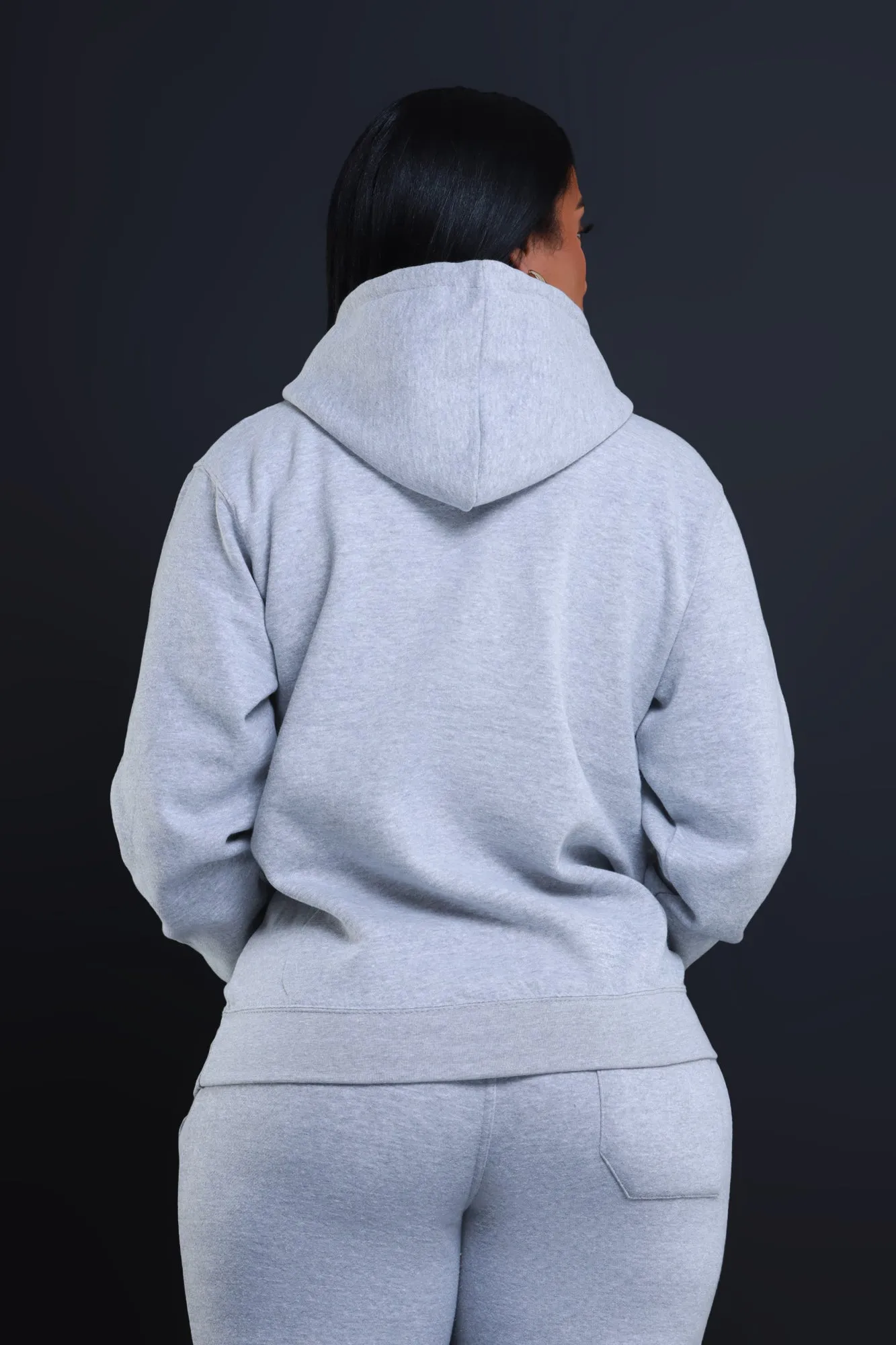 State Of Mind Hooded Sweatshirt - Heather Grey sold by Swankaposh product image thumbnail 3
