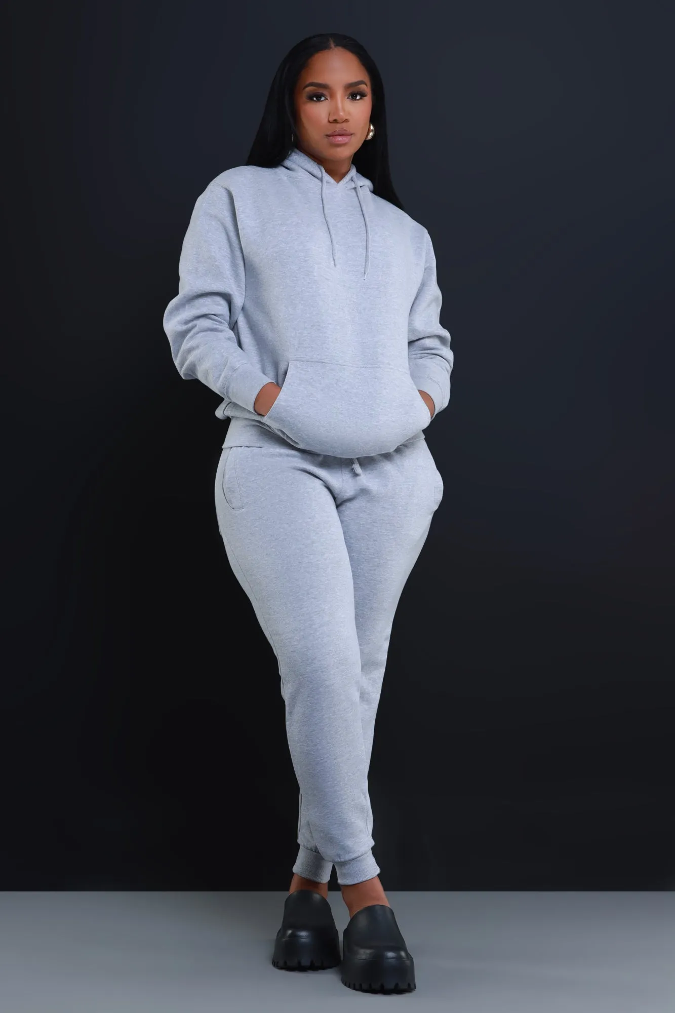 State Of Mind Hooded Sweatshirt - Heather Grey sold by Swankaposh product image thumbnail 4