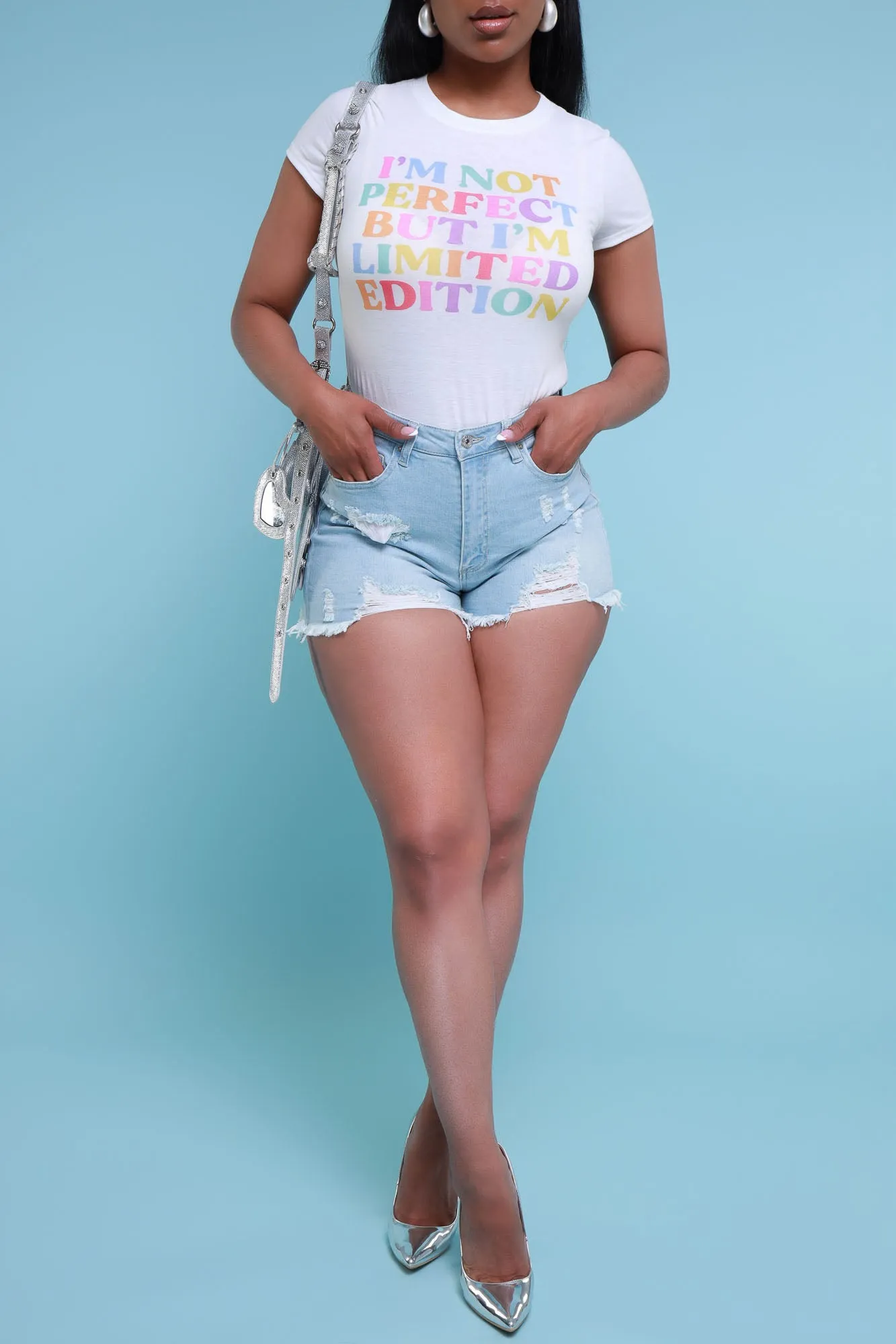 Limited Edition Graphic T-Shirt - Purple sold by Swankaposh product image thumbnail 4