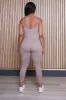 Rumor Has It Sleeveless Jumpsuit - Taupe sold by Swankaposh