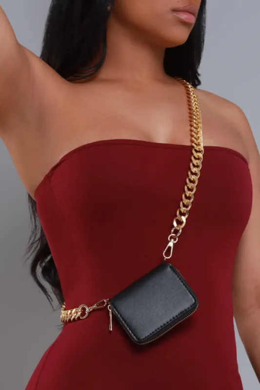 W.O.C. Wallet On A Chain - Gold sold by Swankaposh