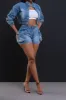 Be Somebody Cropped Denim Jacket - Medium Wash sold by Swankaposh