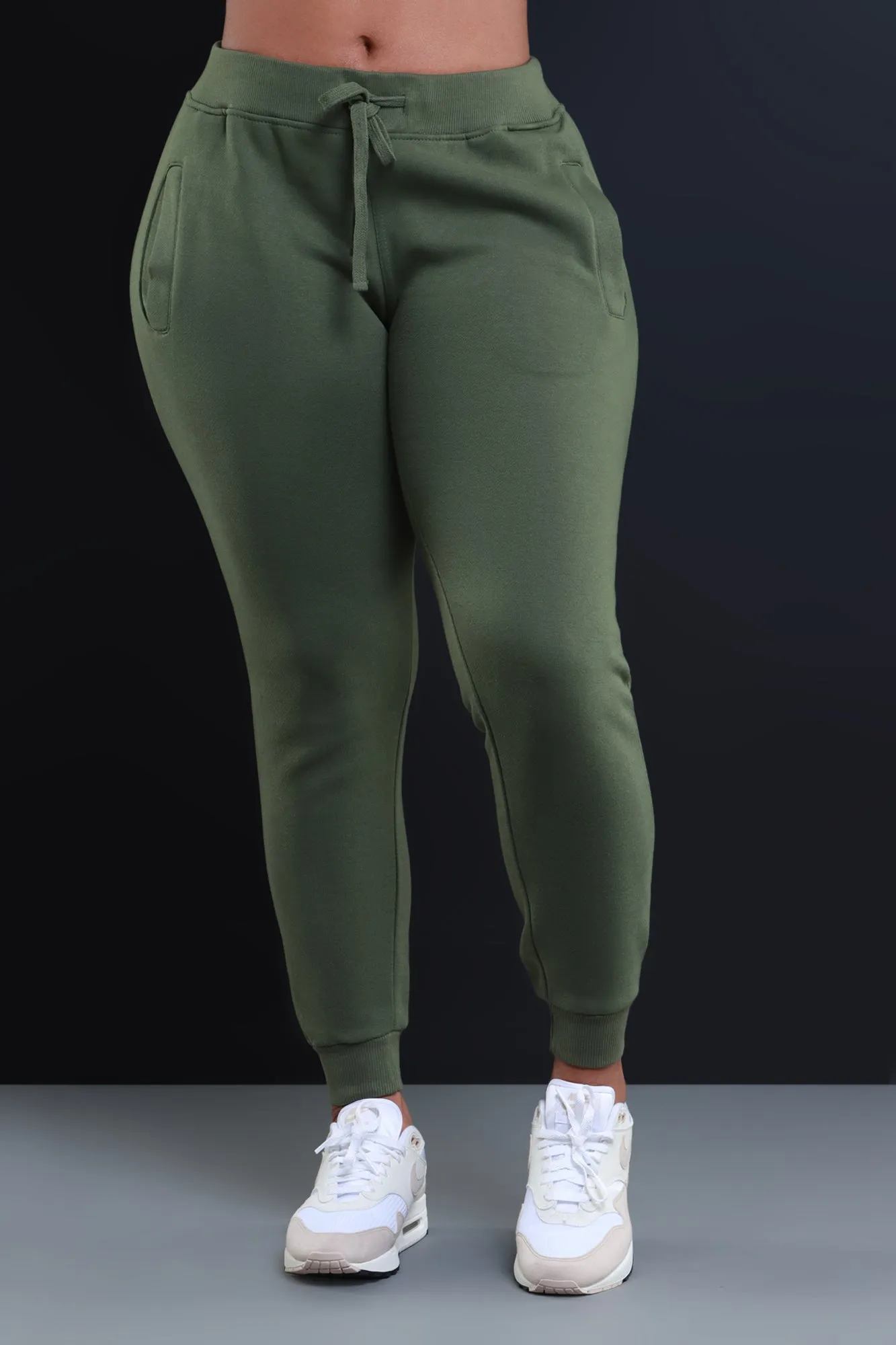 State Of Mind Hooded Jogger Set - Olive sold by Swankaposh product image thumbnail 3