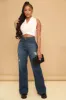 High Stakes Distressed Bootcut Jeans - Dark Wash sold by Swankaposh