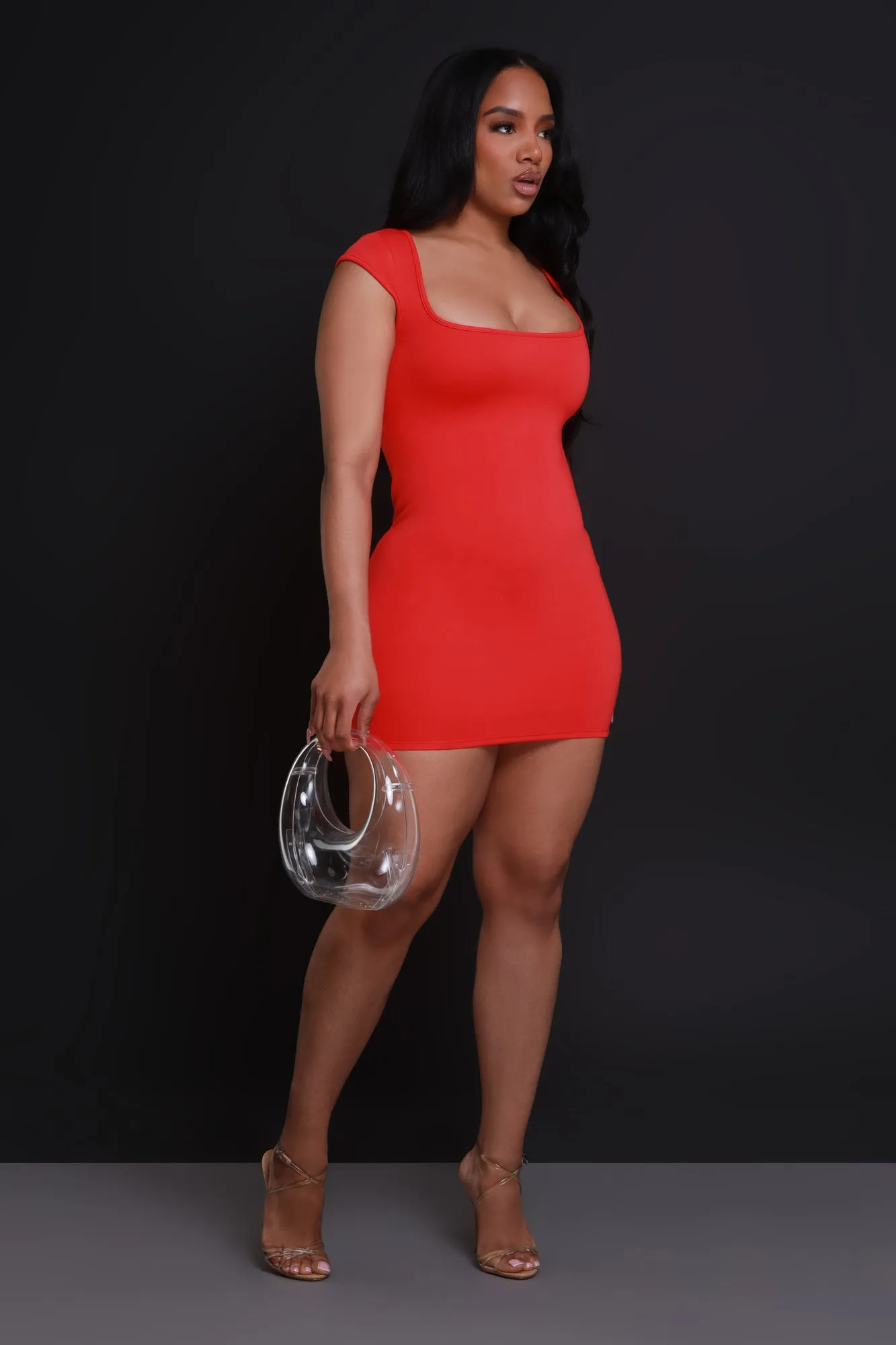 Spring Fever Cap Sleeve Mini Dress - Red sold by Swankaposh product image thumbnail 4