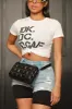 IDK, IDC Print T-Shirt - White/Black sold by Swankaposh
