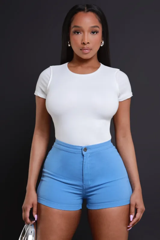 Next Episode Crewneck T-Shirt - Ivory sold by Swankaposh