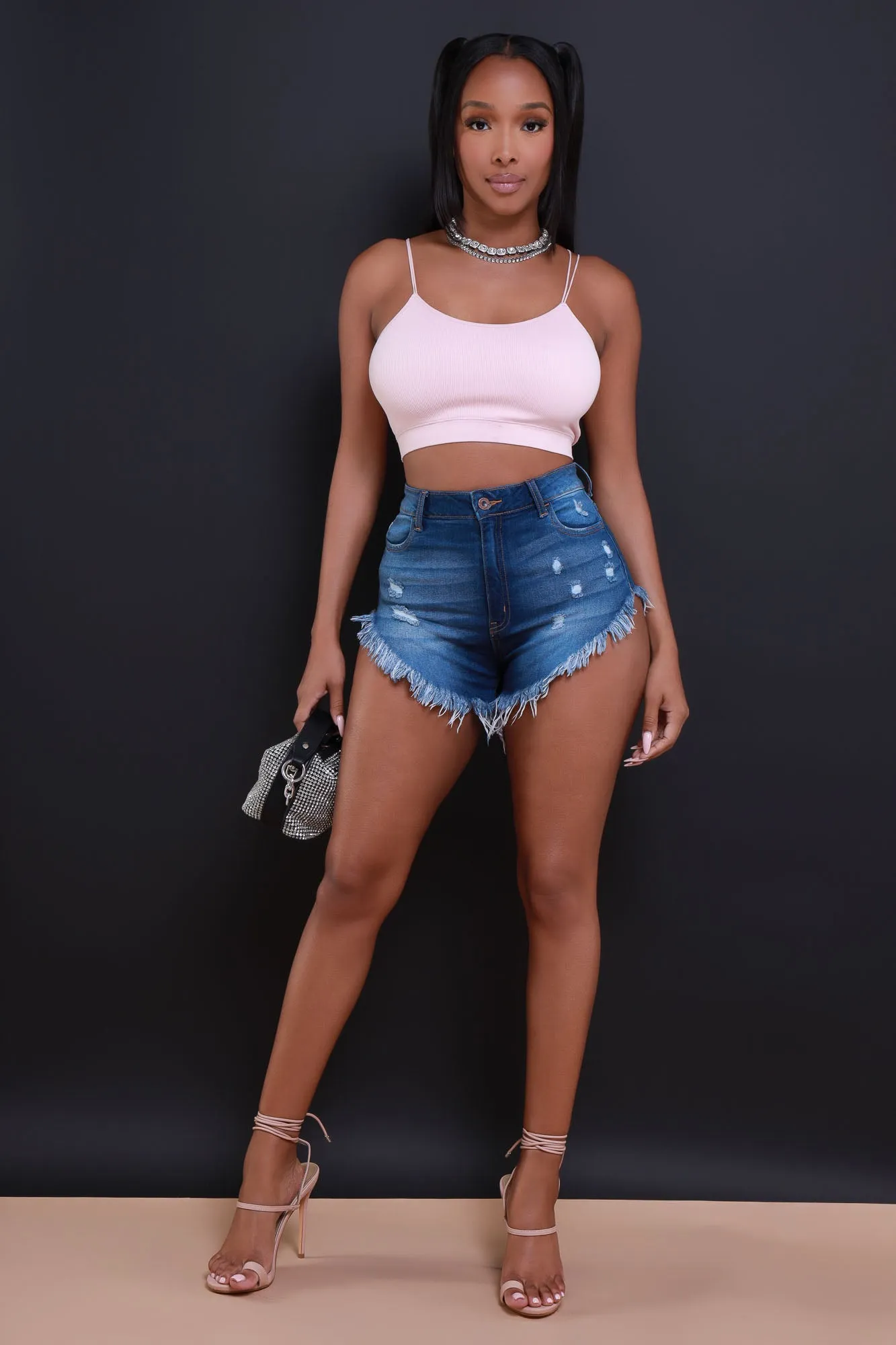 Tell No Lie Ribbed Tank Top - Pink Blush sold by Swankaposh product image thumbnail 2