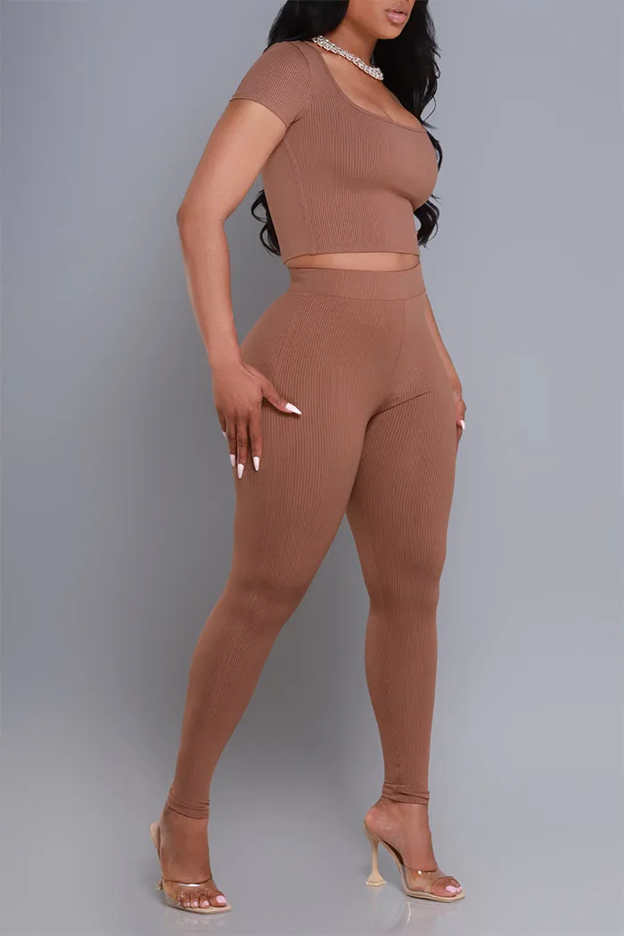 Past Life Cellulite Deleter Cropped T-Shirt - Carob Brown sold by Swankaposh product image thumbnail 4